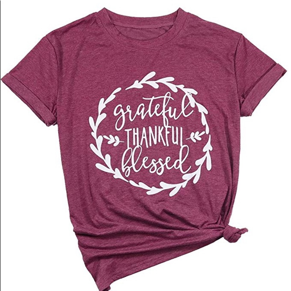 Grateful and Blessed Tee